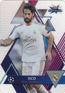 Isco Real Madrid 2019/20 Topps Crystal Champions League Base card #14